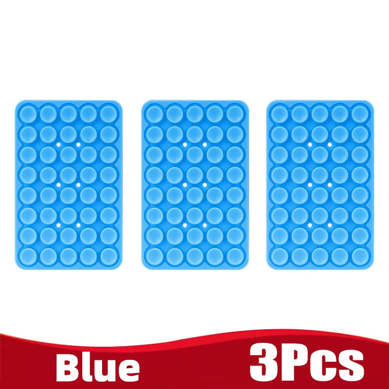 Silicone Suction Cup Phone Holde Multifunctional Fixed Anti-slip Mobile Fixture Double Sided Detachable Phone Rubber Sucker P