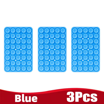 Silicone Suction Cup Phone Holde Multifunctional Fixed Anti-slip Mobile Fixture Double Sided Detachable Phone Rubber Sucker P