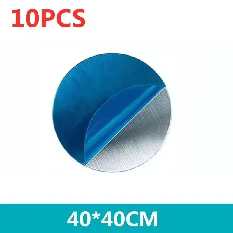 5/10PCS Magnetic Metal Plate Disk Car Phone Holder Stickers Magnetic Patch Sticker for Tablet Mobile Phone Car Stand Mount - 