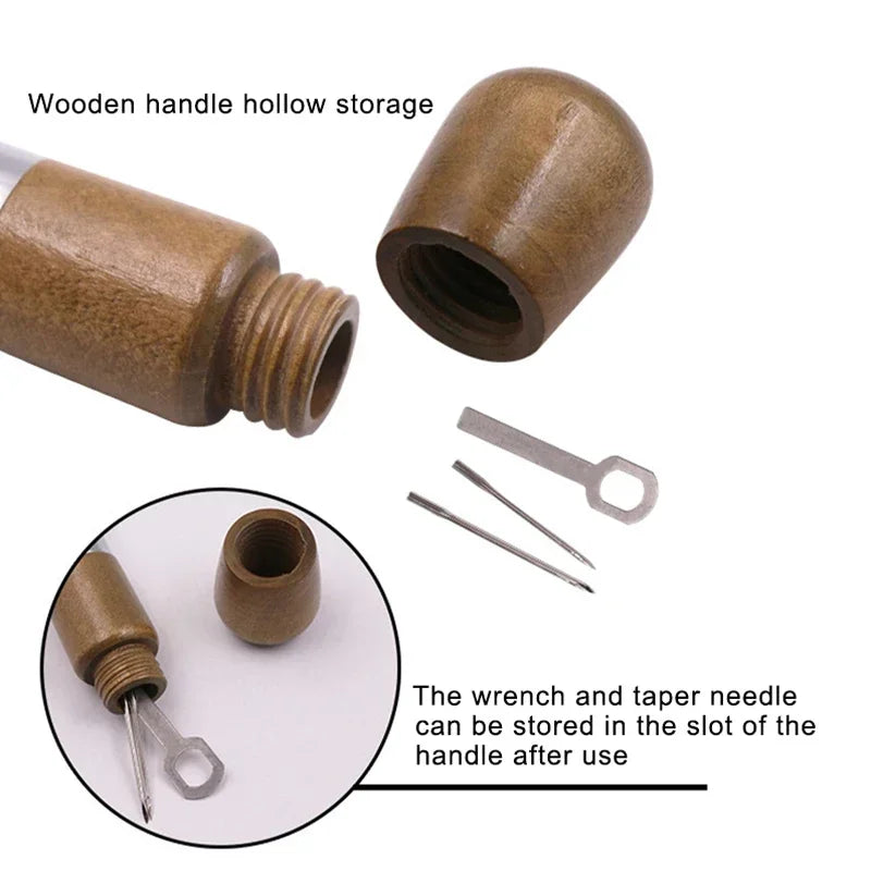 Sewing Tools, 8-Piece Leather Sewing Kit, Hand Sewing Tool Set, Leather Craft Repair, Quilting and Fabric Edge Stitching