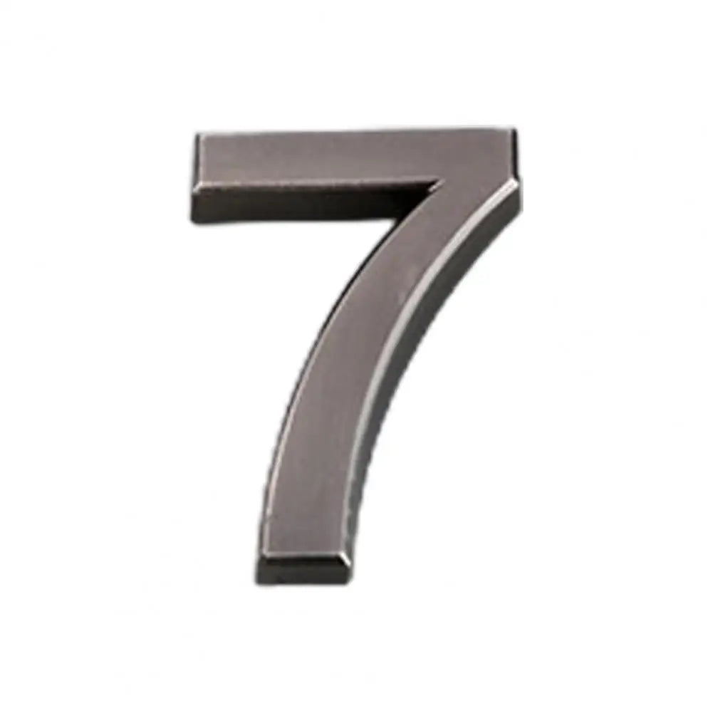 Address Number Good 0-9 3D Numbers Door Plaques 10 Styles Mailbox Number 0-9 Apartment Address Numbers Decor for Yard - 7