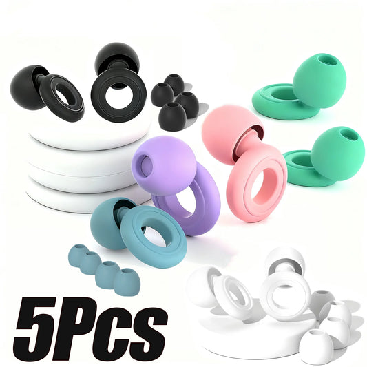 Loop Ear Plugs Sleeping Noise Canceling Ear Plugs Waterproof Swimming Silicone Ear Breed Stuffer Children's Hear Protector