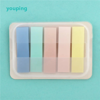 15 Types Color Self Adhesive Memo Pad Sticky Notes Bookmark Point It Marker Memo Sticker Paper Office School Supplies