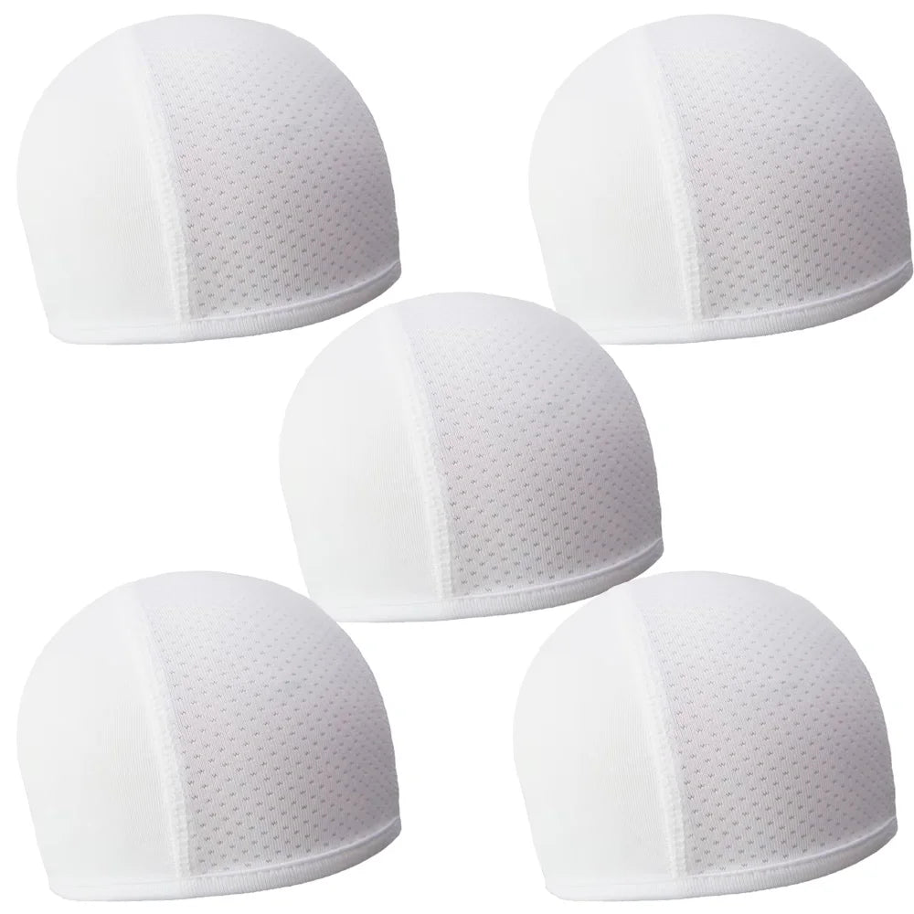 1/2pcs Motorcycle Helmet Inner Cap Hat Quick Dry Breathable Hat Racing Cap Under Helmet Beanie Cap Motocross Motor Helmet Hat