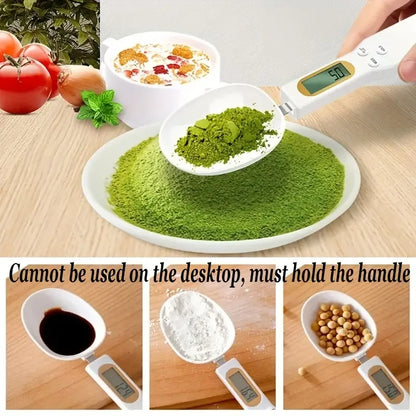 Mini Spoon Scale Digital Kitchen Scale Electronic LCD Food Scale 0.1-500g Cooking Flour Milk Coffee Powder Weight Measure Spo
