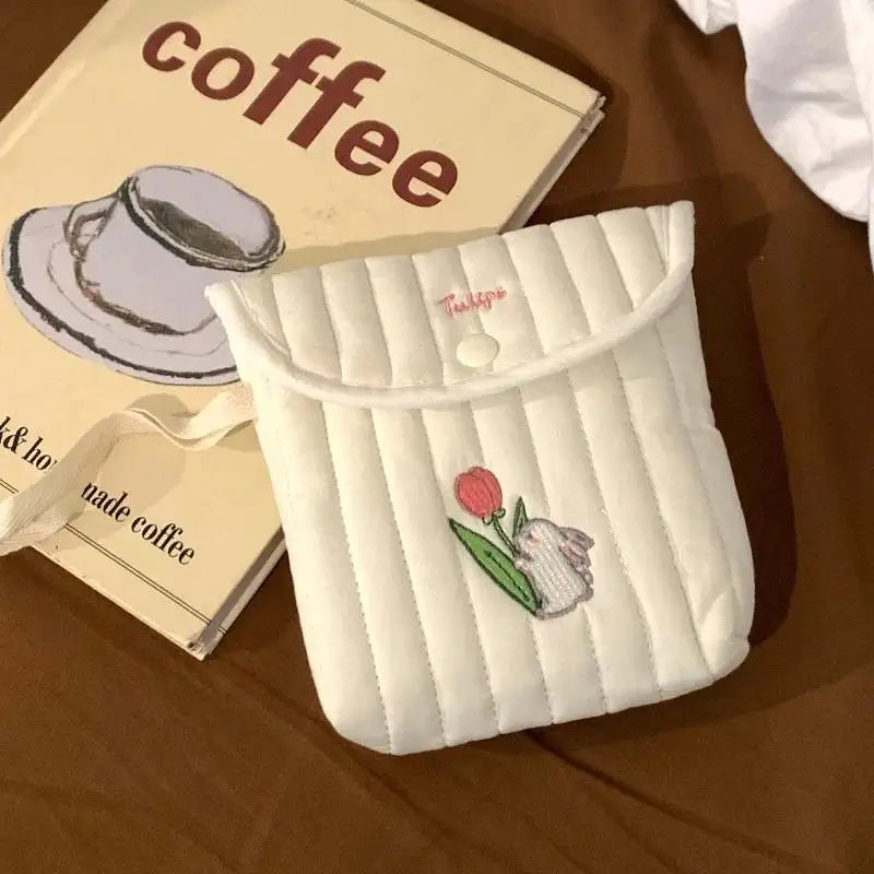 Cute Sanitary Napkins Menstruation Towel Storage Bag Portable Mini Student Tampon Monthly Bag Storage Bag - yu