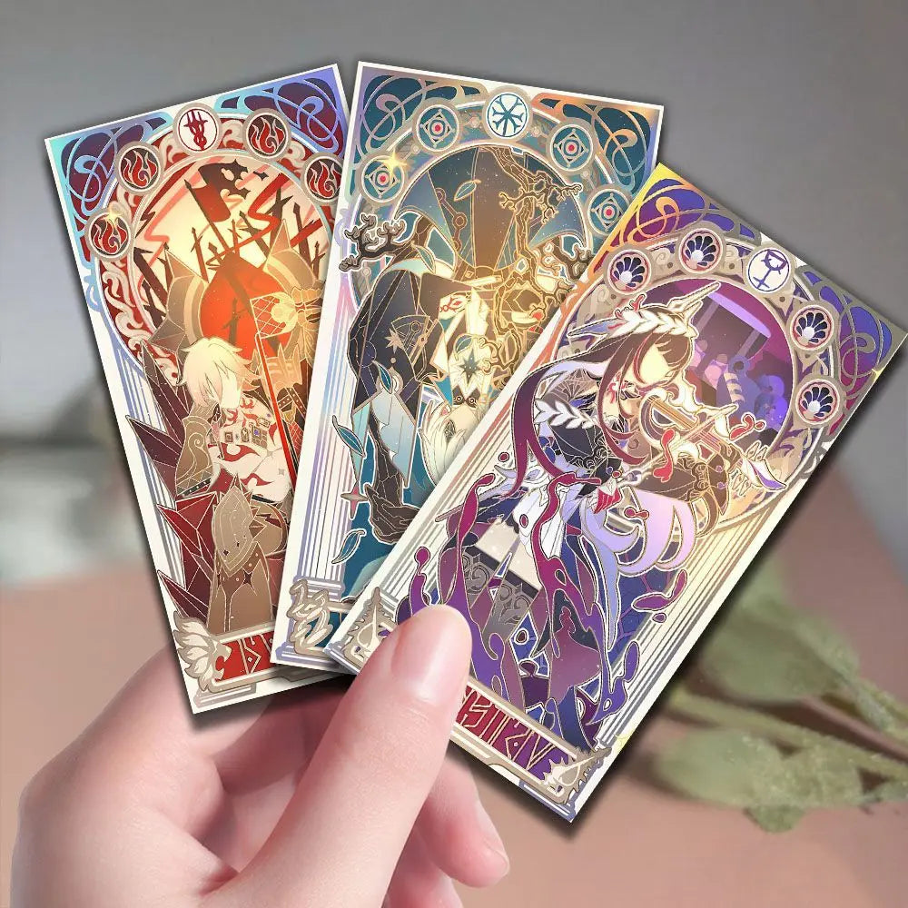 Honkai:Star Rail Chrysos Heirs Phainon Dang Heng 12Pcs Tarot Cards Lomo Card Photocard HD Album Photo Cards For Fans Collecti
