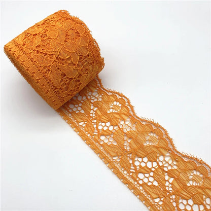 5yards/Lot 60mm Lace Ribbon Handicrafts Embroidered Net Lace Fabric Trim For Sewing Fabric Lace Ribbon Skirt Accessories - 20