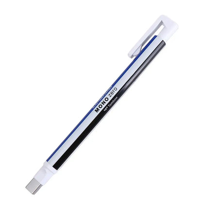 Tombow MONO Zero Eraser Flat / Super Fine Rubber Tip Pen Type Professional High Precision Pencil Eraser For Manga Highlight