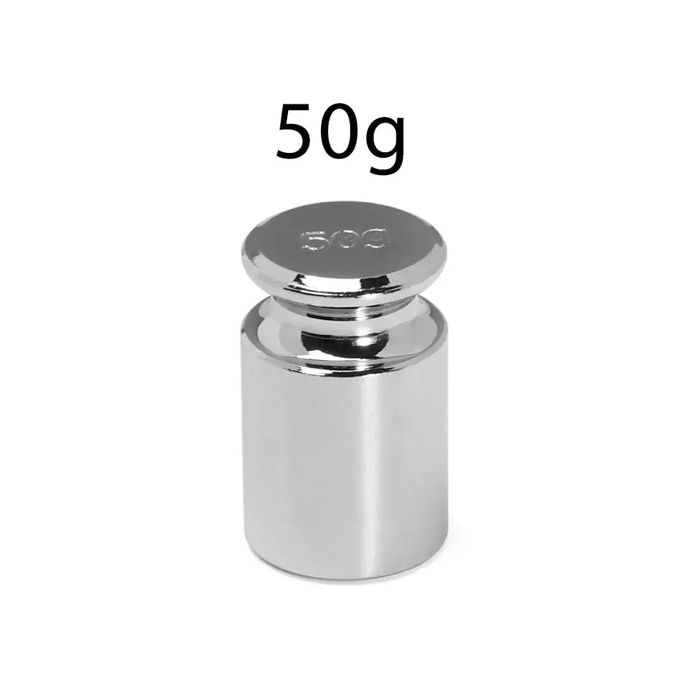 1/5pcs Accurate Calibration Chrome Plating Scale Weights 1g 2g 5g 10g 20g 50g 100g Grams Weighing Scales For Home Tool - 1Pcs
