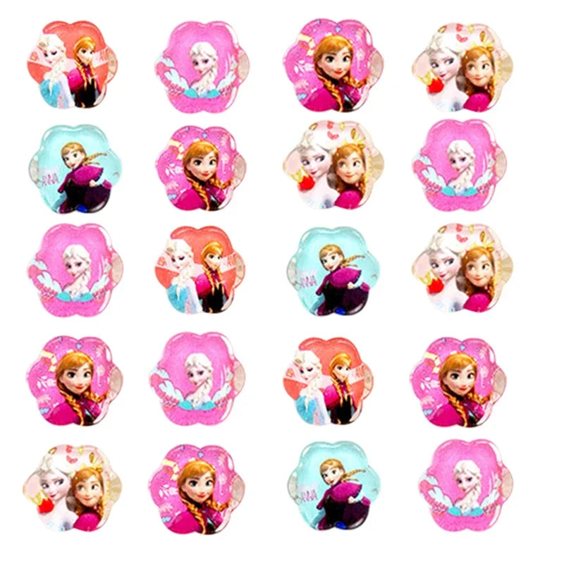 Frozens Princess Party Favors Includes Slap Bracelets Stickers Blowouts Gifts Bag for Girls Anna Elsa Birthday Party Decor Gi