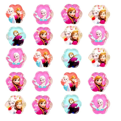 Frozens Princess Party Favors Includes Slap Bracelets Stickers Blowouts Gifts Bag for Girls Anna Elsa Birthday Party Decor Gi