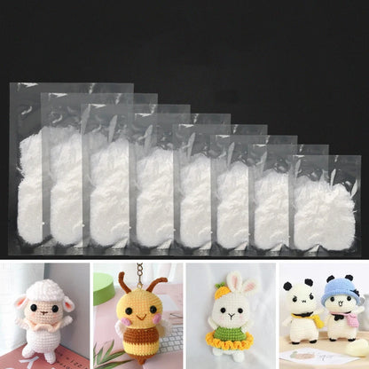20-200g/Lot Doll Stuffed Cotton Toys PP Cotton Pillow Filling Premium Polyester Fiber Stuffing High Elastic Filler DIY Handma