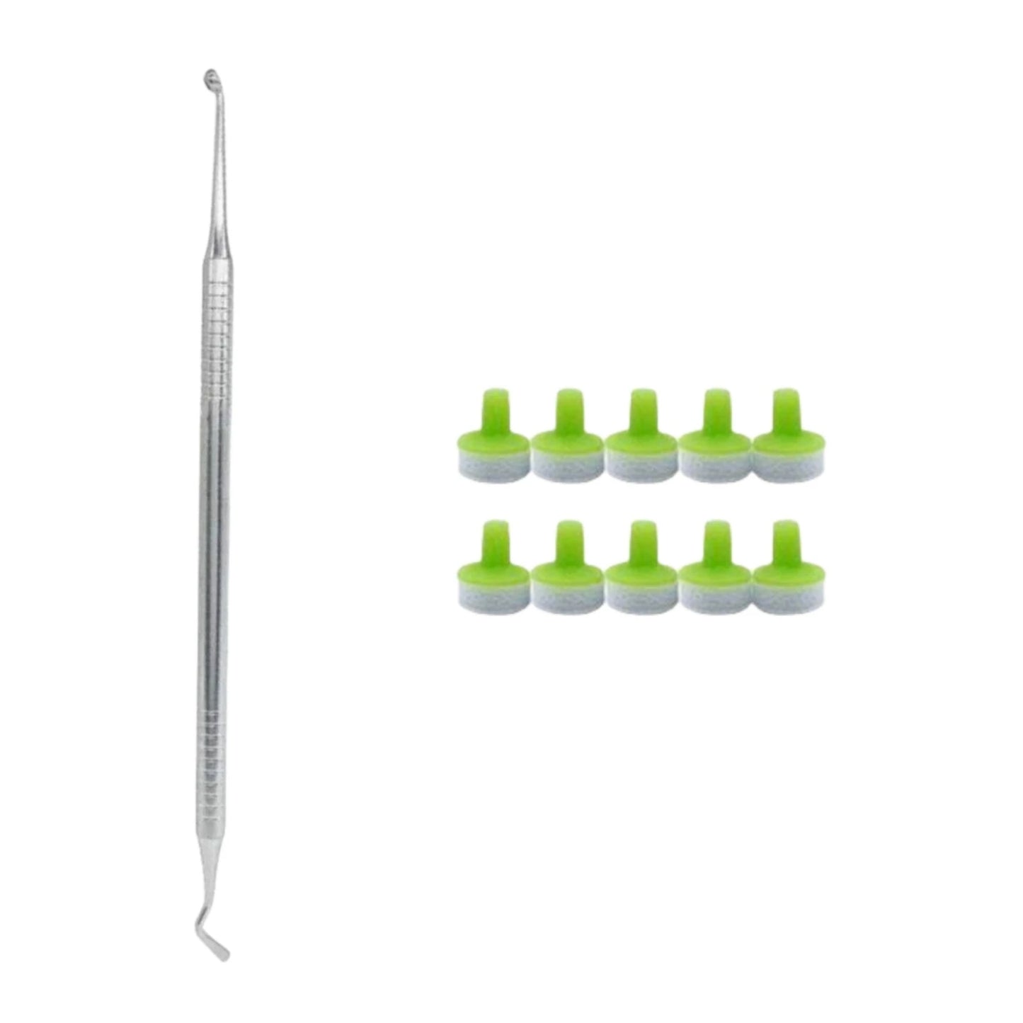 Dental Composite Resin Kit Filling Molding Tools Materials Quick Foam Pad Light Cure Holder Handle Spatula Dentistry Instrume