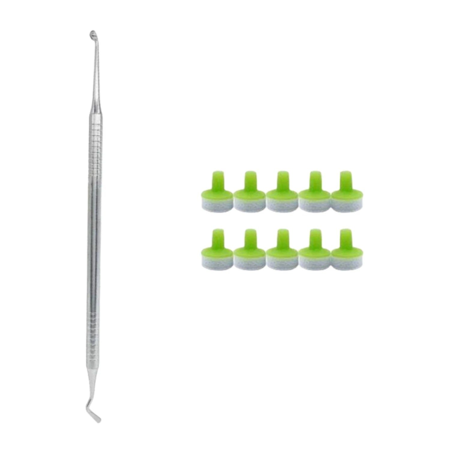 Dental Composite Resin Kit Filling Molding Tools Materials Quick Foam Pad Light Cure Holder Handle Spatula Dentistry Instrume