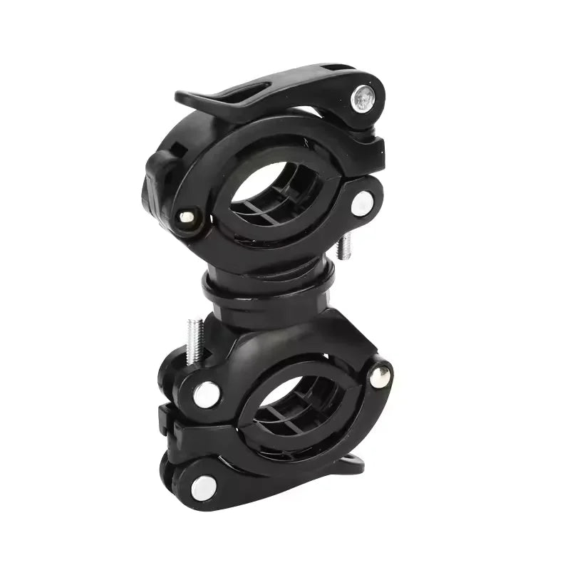 Bicycle Flashlight Holder, Lamp Holder, Night Riding Headlight Holder, Lamp Clip, Mountain Bike Riding Bike Accessories - All