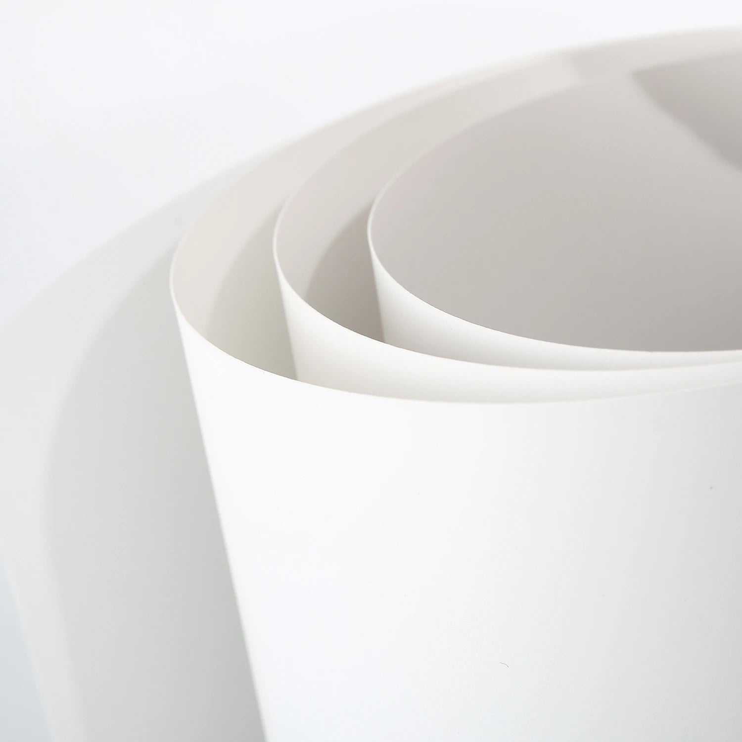 55*120cm Solid Matte PVC Anti-wrinkle Waterproof White Photo Backgrounds Backdrop for Photography Subject shooting