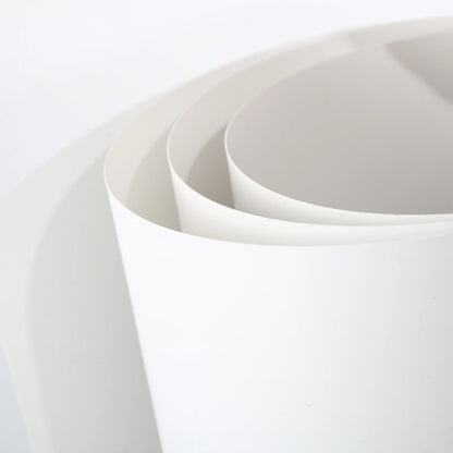 55*120cm Solid Matte PVC Anti-wrinkle Waterproof White Photo Backgrounds Backdrop for Photography Subject shooting