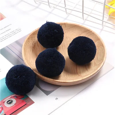 Multi Size Pom Piel 15mm/20mm/25mm/30mm/40mm Soft Pompones Fluffy Plush Crafts DIY Pom Pom Bal Wedding Sewing Party Accessori