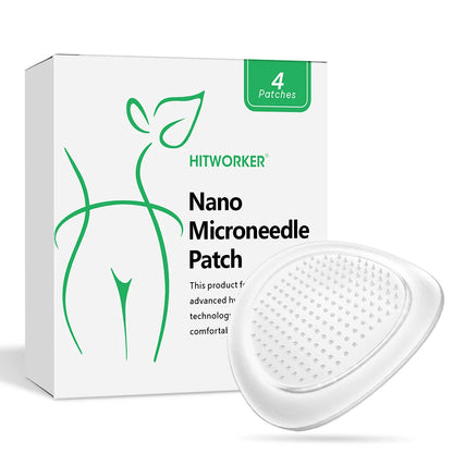 4pcs Nano Microneedle Patches for Effective Skin Tightening And Body Shape Management High Absorption Skin Care - 4pcs