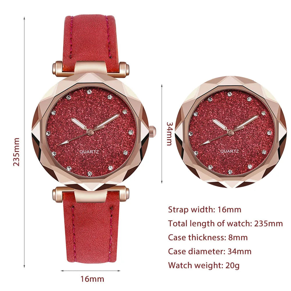 Fashion Men Luxury Watches Mens Business PU Leather Quartz Watch Gifts For Male Calendar Wristwatch Relogio Masculino - Rose