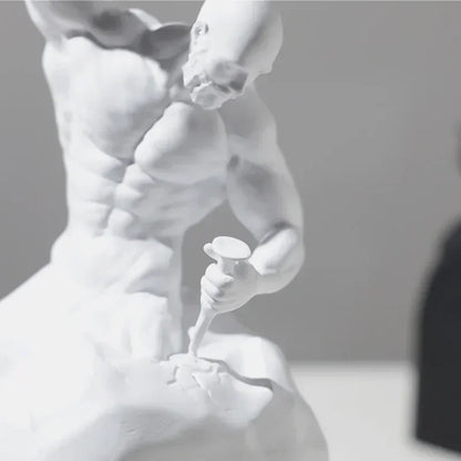 Modern Art Figure Sculptures, Home Decor, Living Room, Carving, Inspiring Soft Decoration, Self Sculpting Figure Sculptures