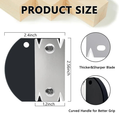 Trimmer Wood Chamfering Fillet Scraper Board Deburring Tool Trimming knife Woodworking Edge Corner Planer Specialty Edge Band