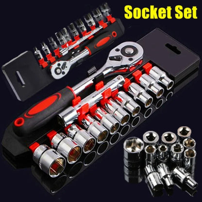 12 Pcs Set Wrench Socket Set Motorcycle Bicycle Repairing Tool Hardware Car Boat Auto Repair Tools Bike Multitool Bike Tool K