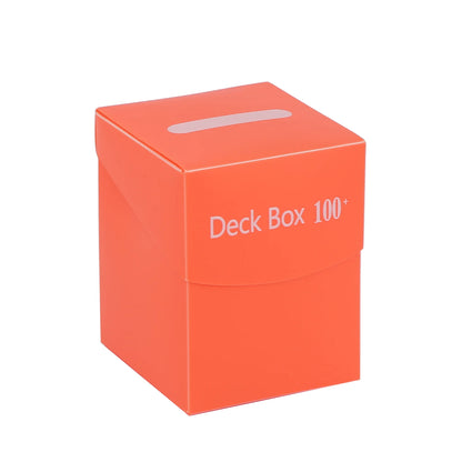 Deck Trading Cards Box for 100+ Game Baseball Card Storage Box Playing Card Carrying Case for Family Party Games Supplies - O