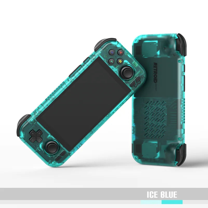 Retroid Pocket 4/4Pro Handheld Retro Gaming System - Ice Blue