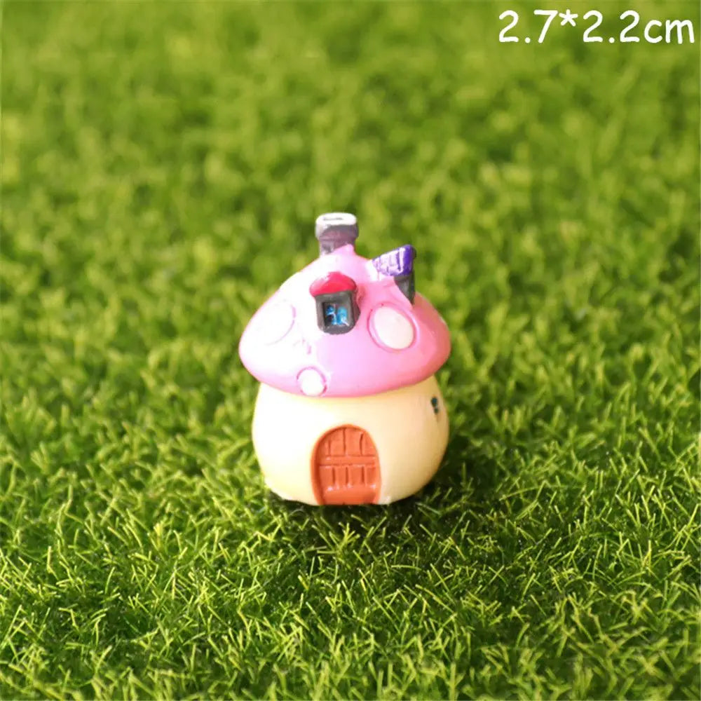 3pcs Table Chairs Miniature Set Mini Fairy Garden Furniture Ornaments Kit for Dollhouse Accessories Home Micro Landscape - 21