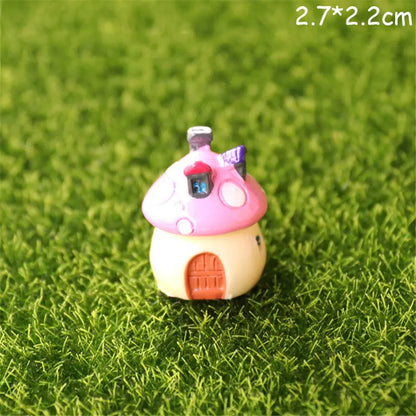 3pcs Table Chairs Miniature Set Mini Fairy Garden Furniture Ornaments Kit for Dollhouse Accessories Home Micro Landscape - 21