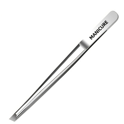 Stainless Steel Tweezers Tool Suitable for Eyebrow Eyelash Application Beard & Mustache Trimming False Eyebrow Applicator Gif