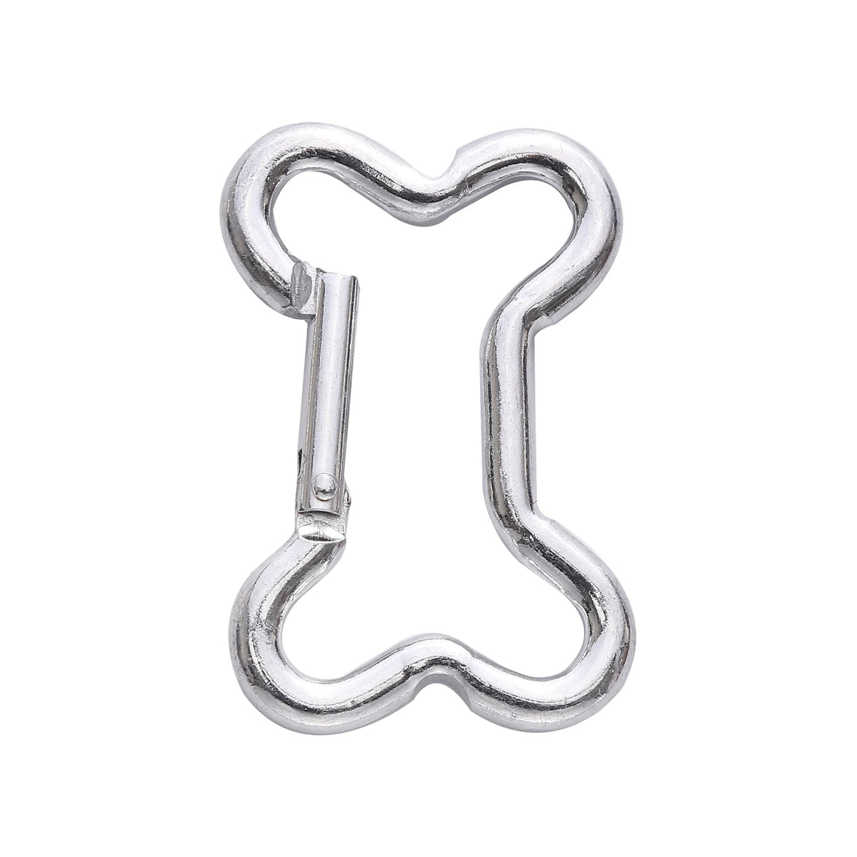 1 Pc Carabiner Rock Aluminum Mountain Buckle Star/Heart/D/Bone Shape Locking Clasp Keychain Multifunction Tools Jewelry Findi