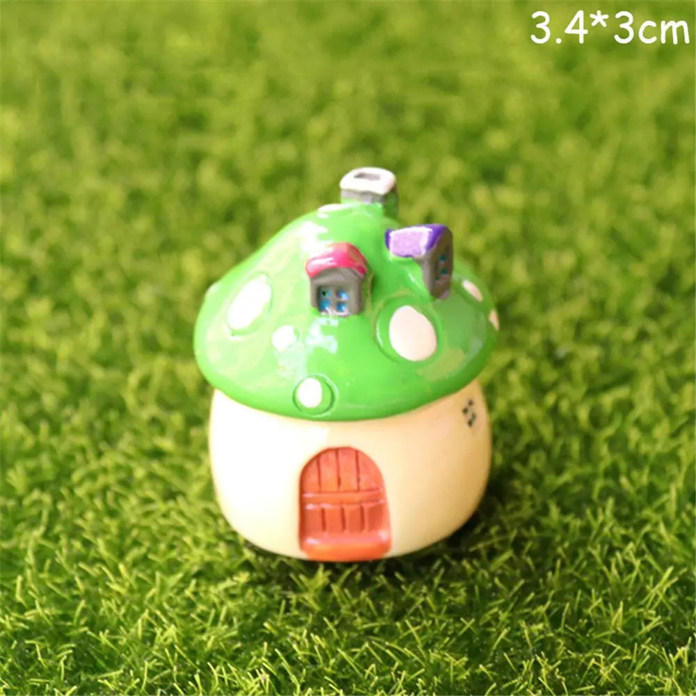 3pcs Table Chairs Miniature Set Mini Fairy Garden Furniture Ornaments Kit for Dollhouse Accessories Home Micro Landscape - 16