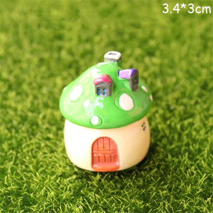 3pcs Table Chairs Miniature Set Mini Fairy Garden Furniture Ornaments Kit for Dollhouse Accessories Home Micro Landscape - 16