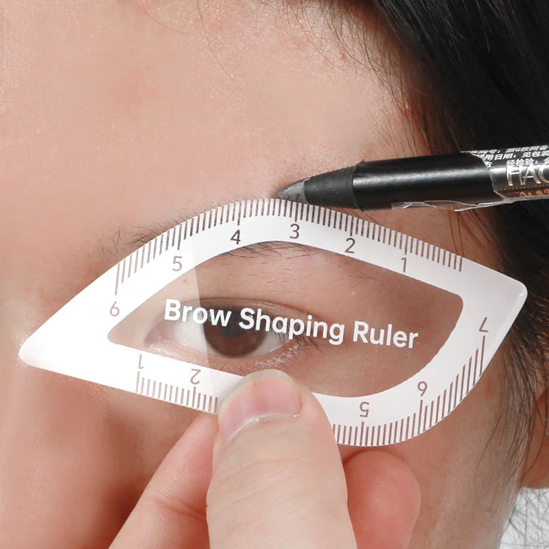 1PC Brow Mapping Ruler Eyebrow Shaping Ruler 1 Minute Fast Drawing Design Brow Easy Tool Microblading Permanent Mekup Stencil