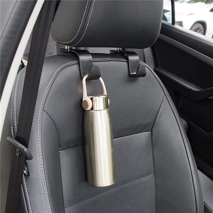 1/4Pcs Car Headrest Hooks Hanger for Bags Seat Back Organizer Holder Clips Auto Fastener Hooks Car Storage Interior Accessori