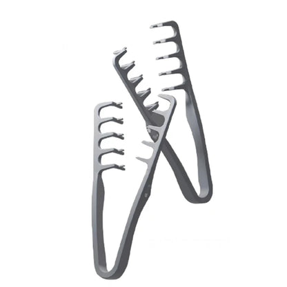 New Volumizing Wide-Tooth Hair Styling Comb Textured Styling Comb Korea Style Seam Covering Bangs Hair Combs For Men