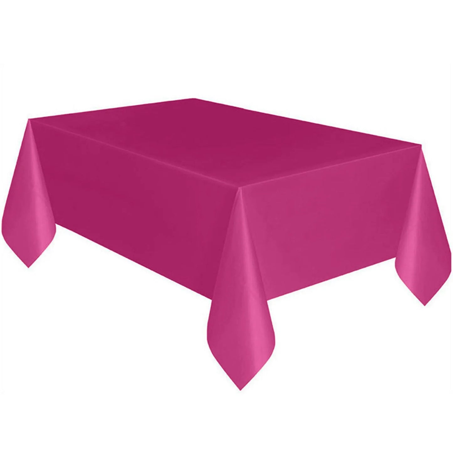 Large Plastic Rectangle Table Cover Cloth Wipe Clean Party Red White Black Tablecloth Covers for Birthday wedding christmas -