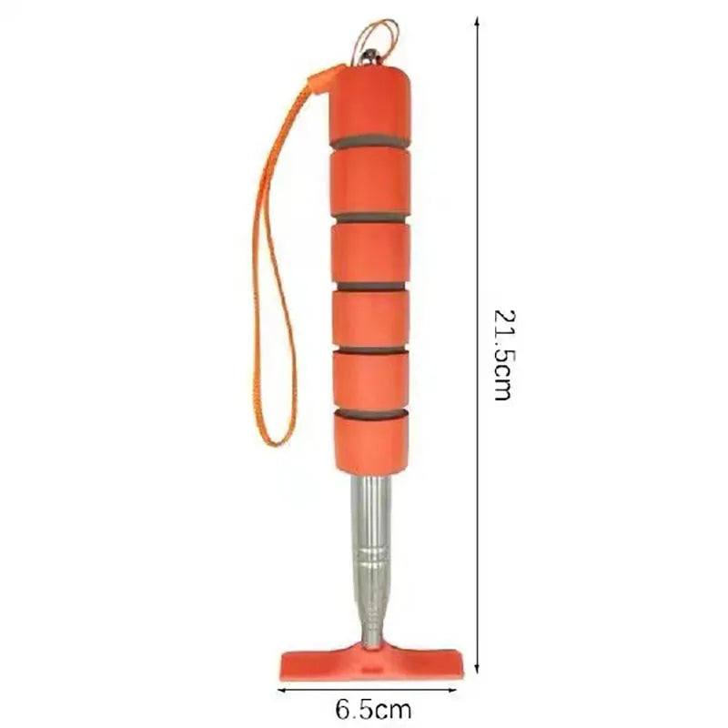 Car Rearview Mirror Wiper Cleaning Tool Auto Glass Mist Cleaner Scraper Car Accessories Handle Telescopic Window Cleaning Bru