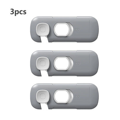 1/2/3/5pcs Child Safety Cabinet Lock Security Protection Home Refrigerator Safety Buckle Baby Anti-Pinch Hand Drawer Door Loc