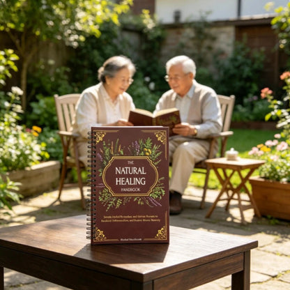 The Natural Healing Handbook English Wellness Lovers Spiral Book Holistic Herbal Wellness Guide