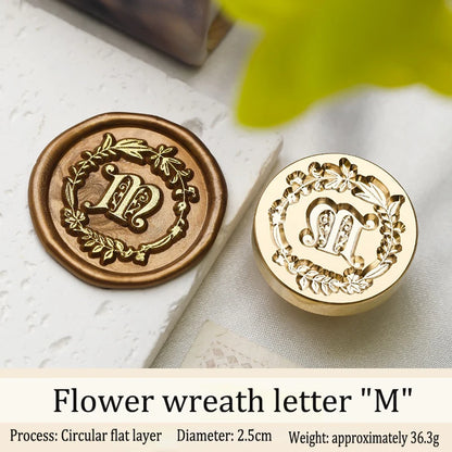 A-Z Seal Kit Sealing Wax for Stamp Head Letter Retro Stamps wax stamp for Wedding Logo for Print Set Wedding Craft Soaps Stam