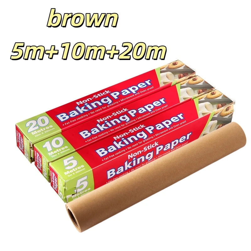 Parchment Paper Baking Sheets, Non-Stick Precut Baking Parchment, for Baking Grilling Air Fryer Steaming Bread Cup Cake Cooki