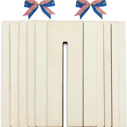 Bow Maker Templates Wood Bow Tie Boards Craft Sewing Tool for Ribbon Bow Making Hair Bows Gift Bows Crafts - Type C