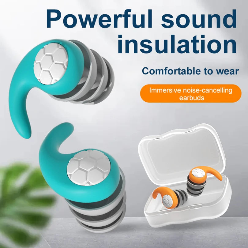 Sleeping Ear Plugs Noise Reduction Tapones Oido Ruido Soft Oordopjes Earplug Waterproof Tapones Para Dormir Earplugs