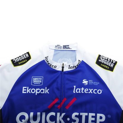 QUICK STEP Team Cycling Jersey Shirt Racing Sport Bicycle Shirt Ropa Ciclismo Pro Man MTB Bike Jersey Summer Cycling Wear 202