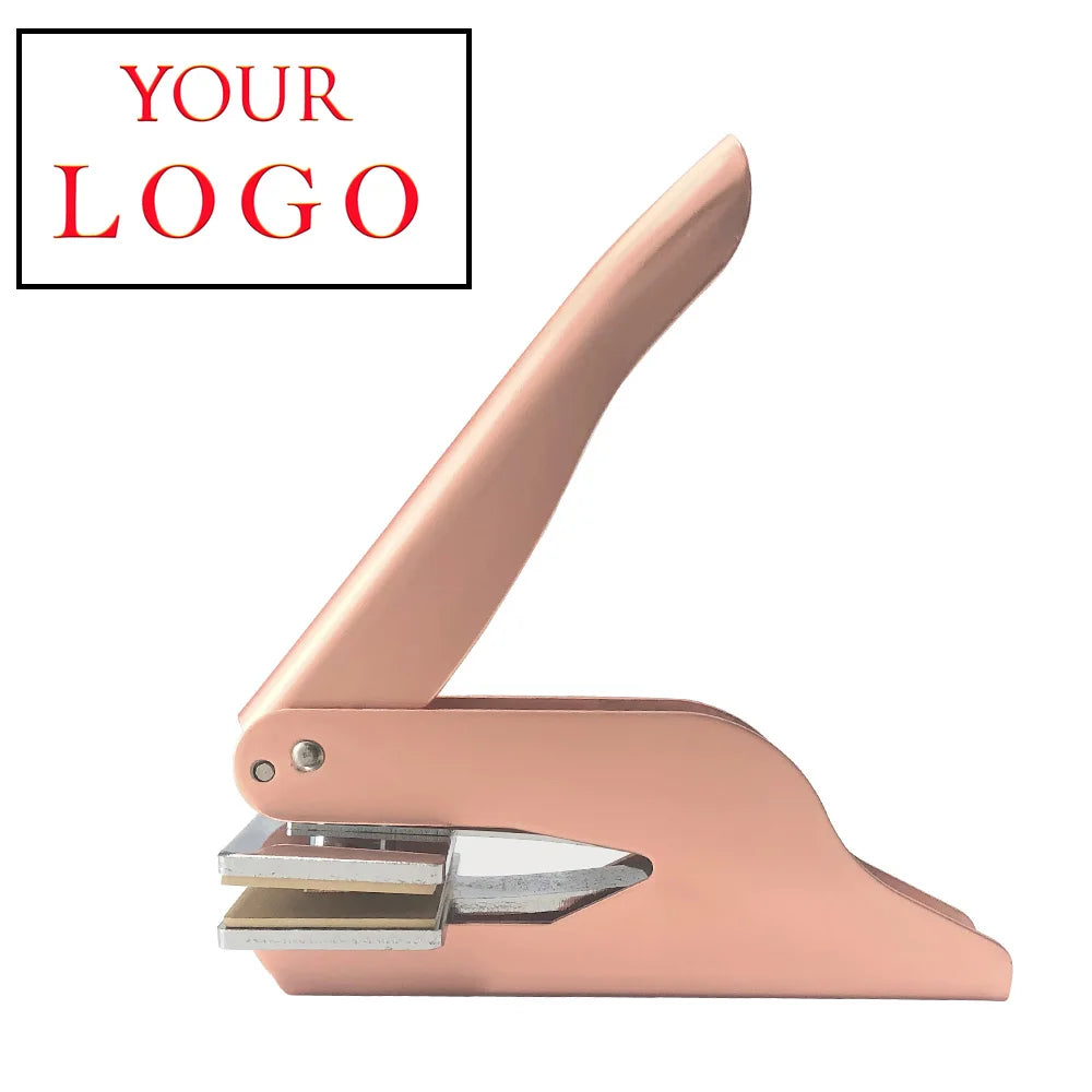 Embosser Stamp LOGO Customized Wedding Library Book Private Seals Customization Envelope Party Invitation Embossing Stamps DI