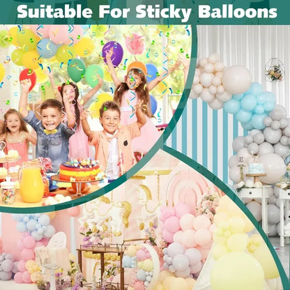 Double Sided Clear Sticky Point Tape Balloon Glue Dot Adhesive Birthday Wedding Party Balloons Glue Sticker Photoes Stand Arc